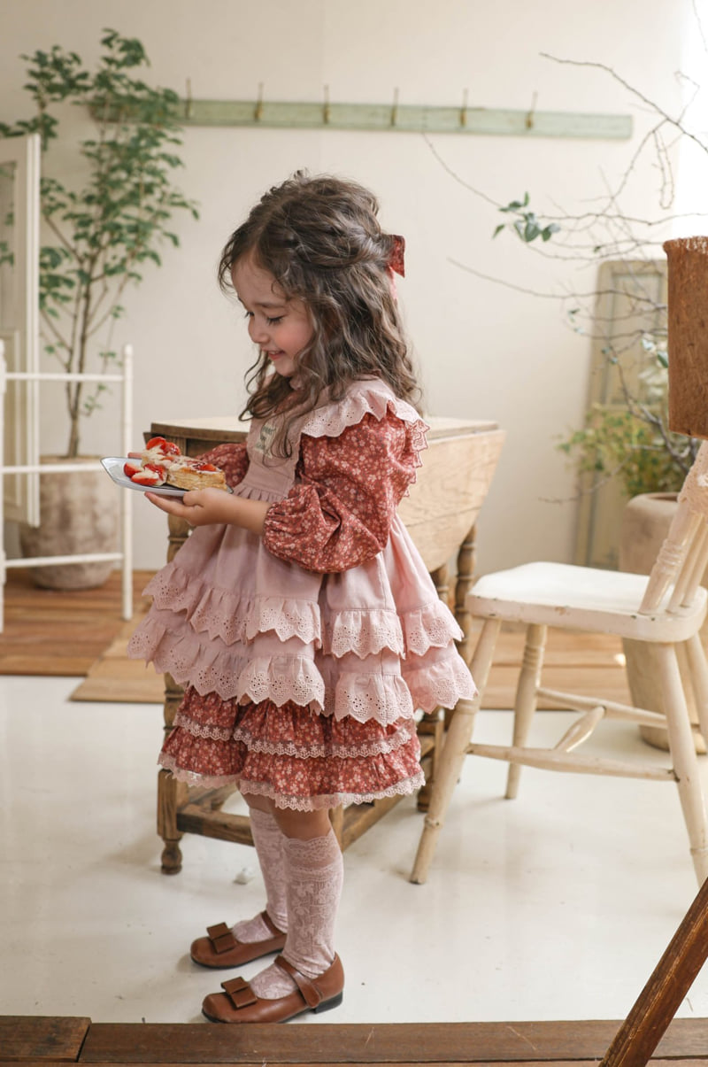 Flo - Korean Baby Fashion - #onlinebabyshop - Asha Apron - 6