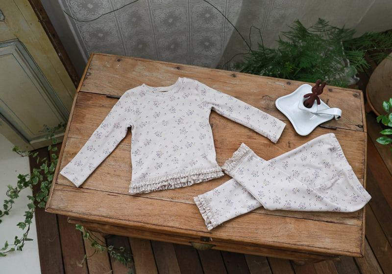 Flo - Korean Baby Fashion - #onlinebabyshop - Bebe Frill-Up Flower Set - 10