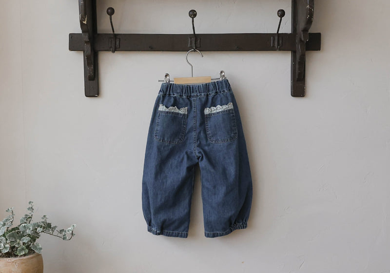 Flo - Korean Children Fashion - #childofig - Rimbly Denim Pants - 12