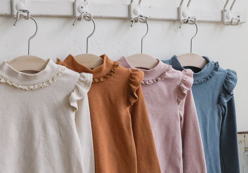 Flo - Korean Children Fashion - #fashionkids - Meryl Ribbed Tee - 5