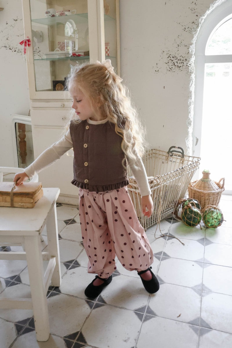 Flo - Korean Children Fashion - #kidsshorts - Merci Vest - 5