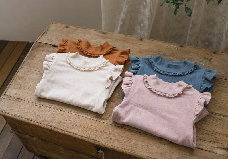 Flo - Korean Children Fashion - #kidsstore - Meryl Ribbed Tee - 7