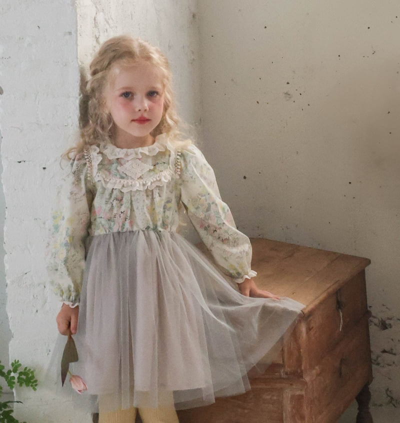 Flo - Korean Children Fashion - #kidzfashiontrend - Plea One-piece (Flower) - 6