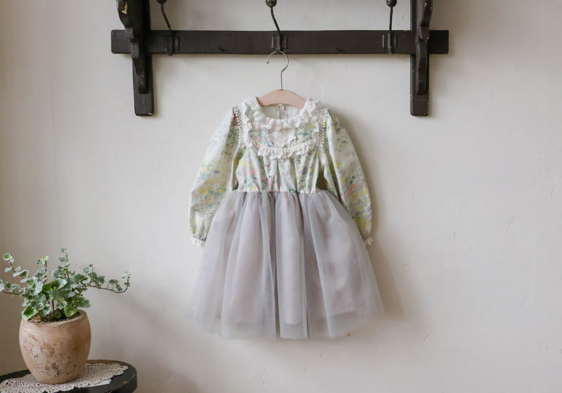 Flo - Korean Children Fashion - #littlefashionista - Plea One-piece (Flower) - 8