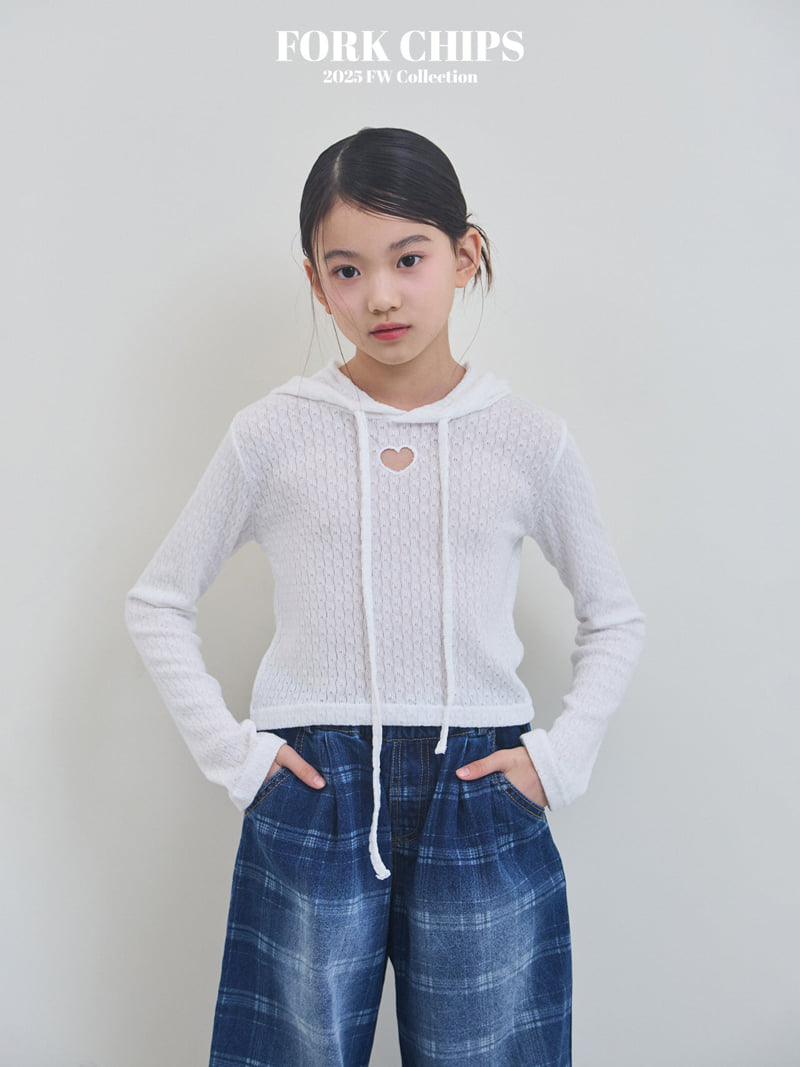 Fork Chips - Korean Children Fashion - #Kfashion4kids - Urban Knit Hoodie
