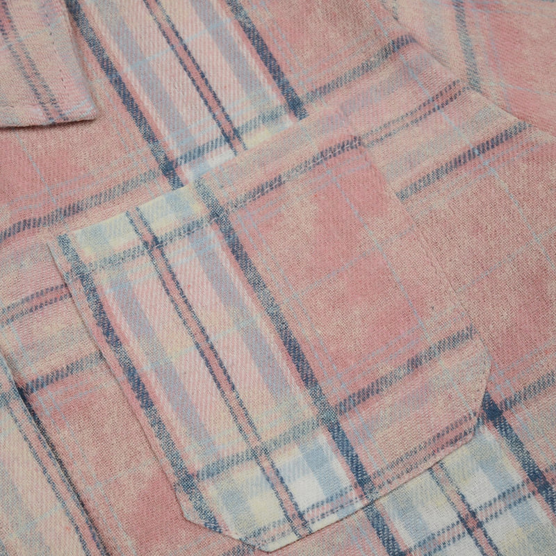 Fork Chips - Korean Children Fashion - #Kfashion4kids - Washed Check Shirt - 9