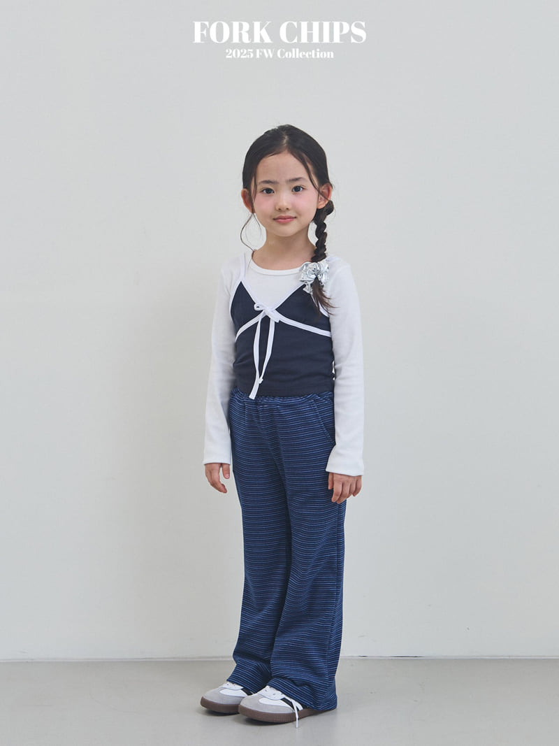 Fork Chips - Korean Children Fashion - #Kfashion4kids - Buddy Bootcut Pants - 2