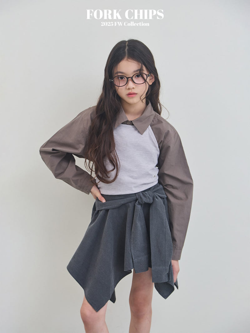 Fork Chips - Korean Children Fashion - #kidzfashiontrend - Soft Bustier - 4