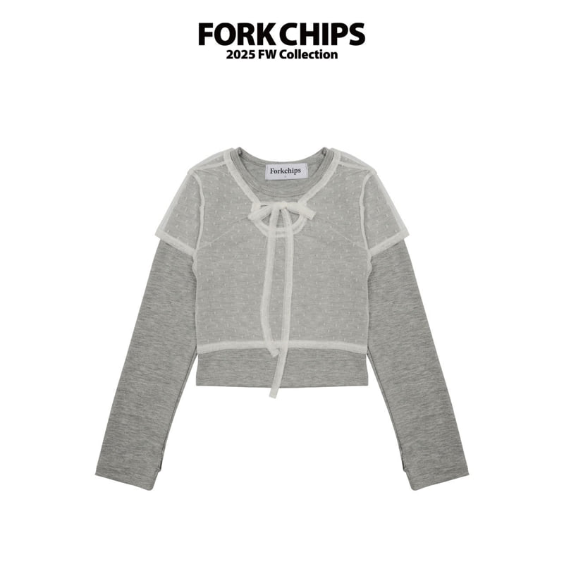 Fork Chips - Korean Children Fashion - #childofig - Rabbit Dot Set - 8