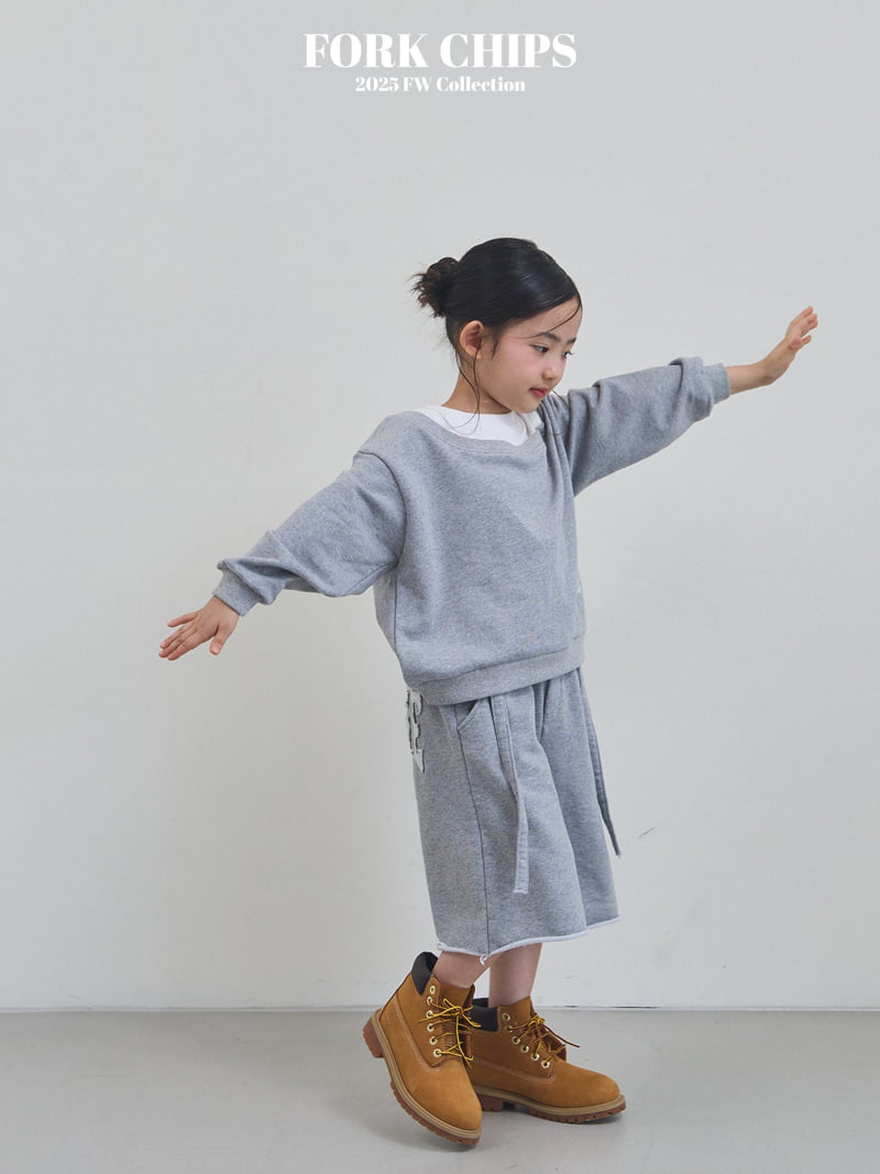 Fork Chips - Korean Children Fashion - #stylishchildhood - Wild Sweatshirt - 4