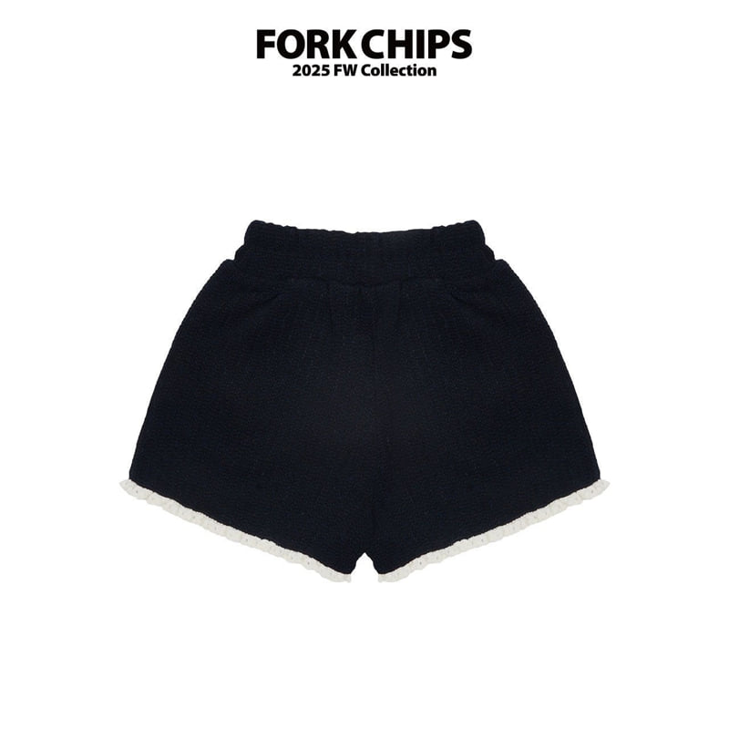 Fork Chips - Korean Children Fashion - #childofig - Cozy Half Pants - 9