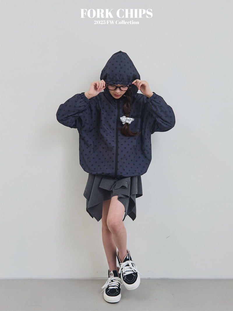 Fork Chips - Korean Children Fashion - #childofig - Star Wind Jacket - 6
