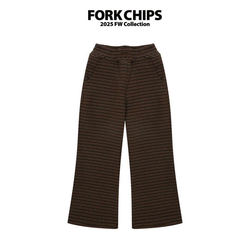Fork Chips - Korean Children Fashion - #childofig - Buddy Bootcut Pants - 8
