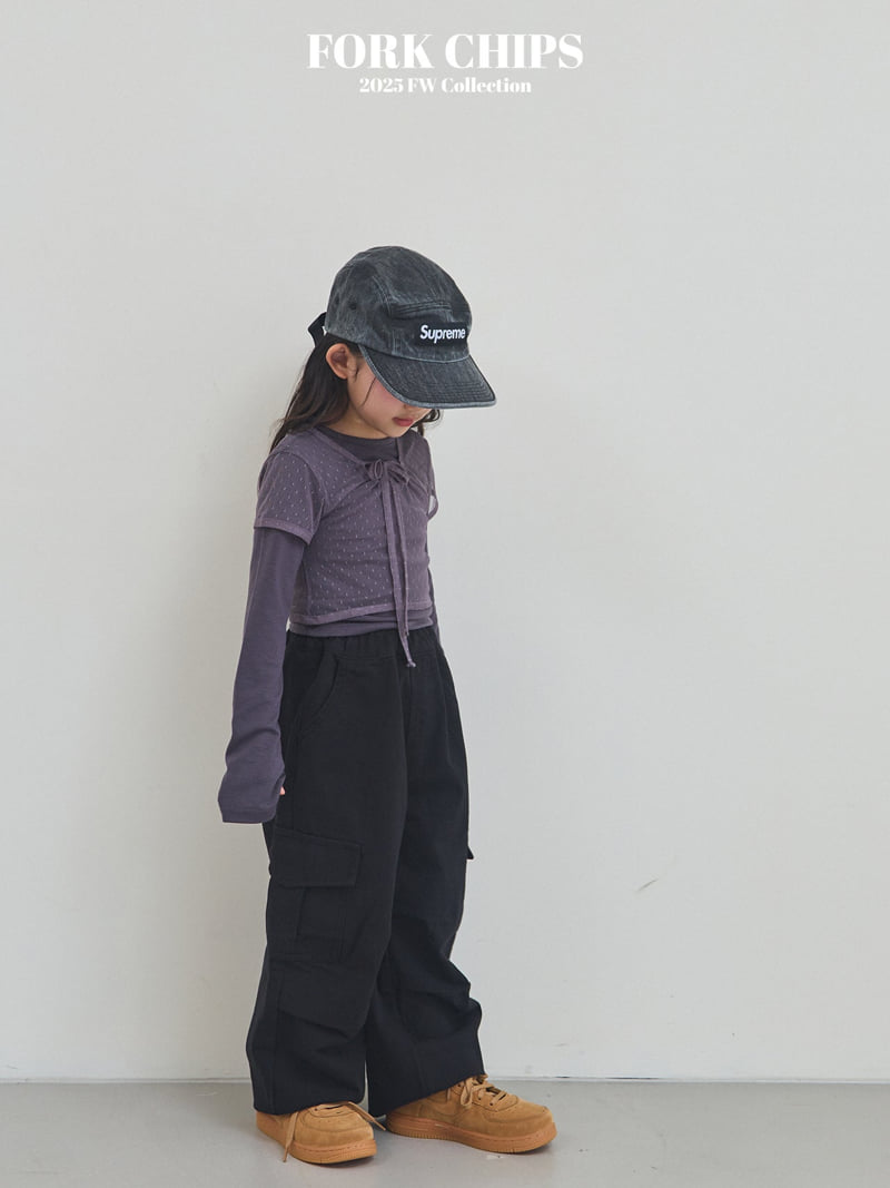 Fork Chips - Korean Children Fashion - #childofig - Sander Cargo Pants - 6