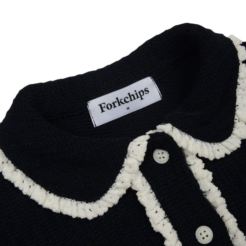 Fork Chips - Korean Children Fashion - #childrensboutique - Cozy Knit Cardigan - 10