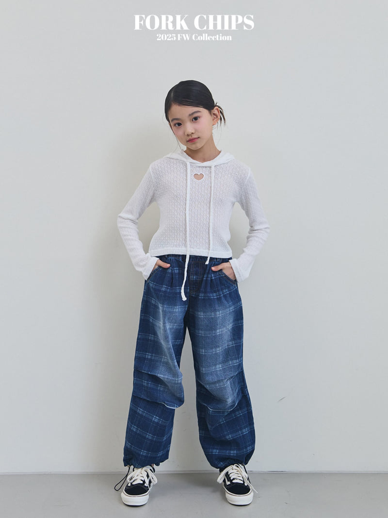 Fork Chips - Korean Children Fashion - #childrensboutique - Board Balloon Jeans - 6