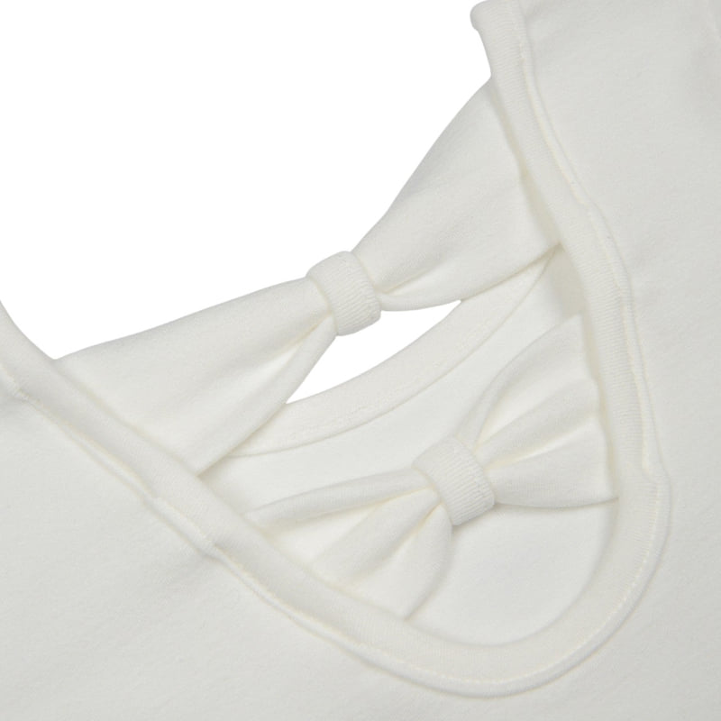 Fork Chips - Korean Children Fashion - #childrensboutique - Bebe Ribbon Tee - 11