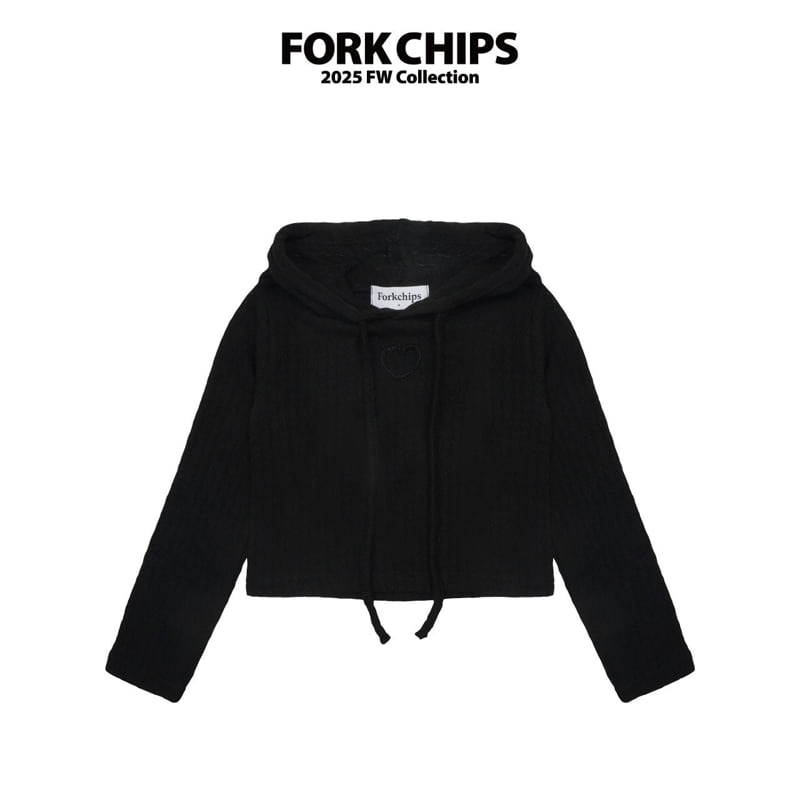 Fork Chips - Korean Children Fashion - #designkidswear - Urban Knit Hoodie - 11