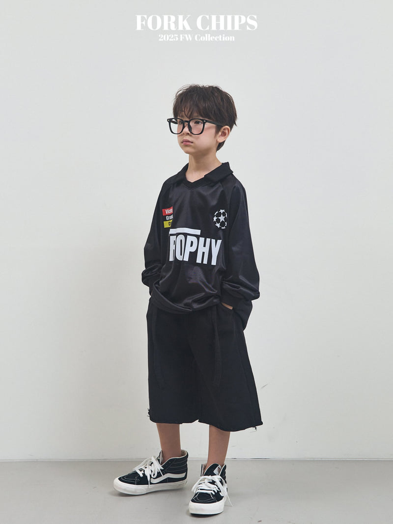 Fork Chips - Korean Children Fashion - #designkidswear - Trophy Tee - 7