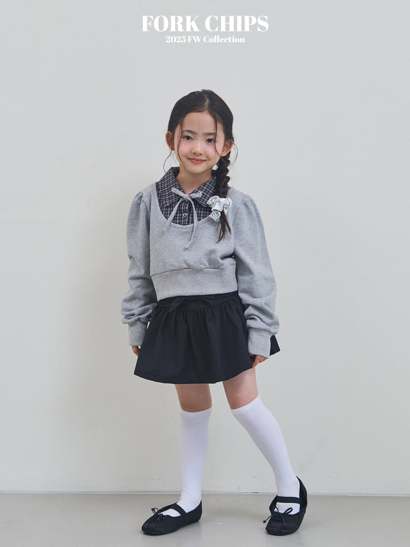 Fork Chips - Korean Children Fashion - #designkidswear - Preppy Sweatshirt - 5