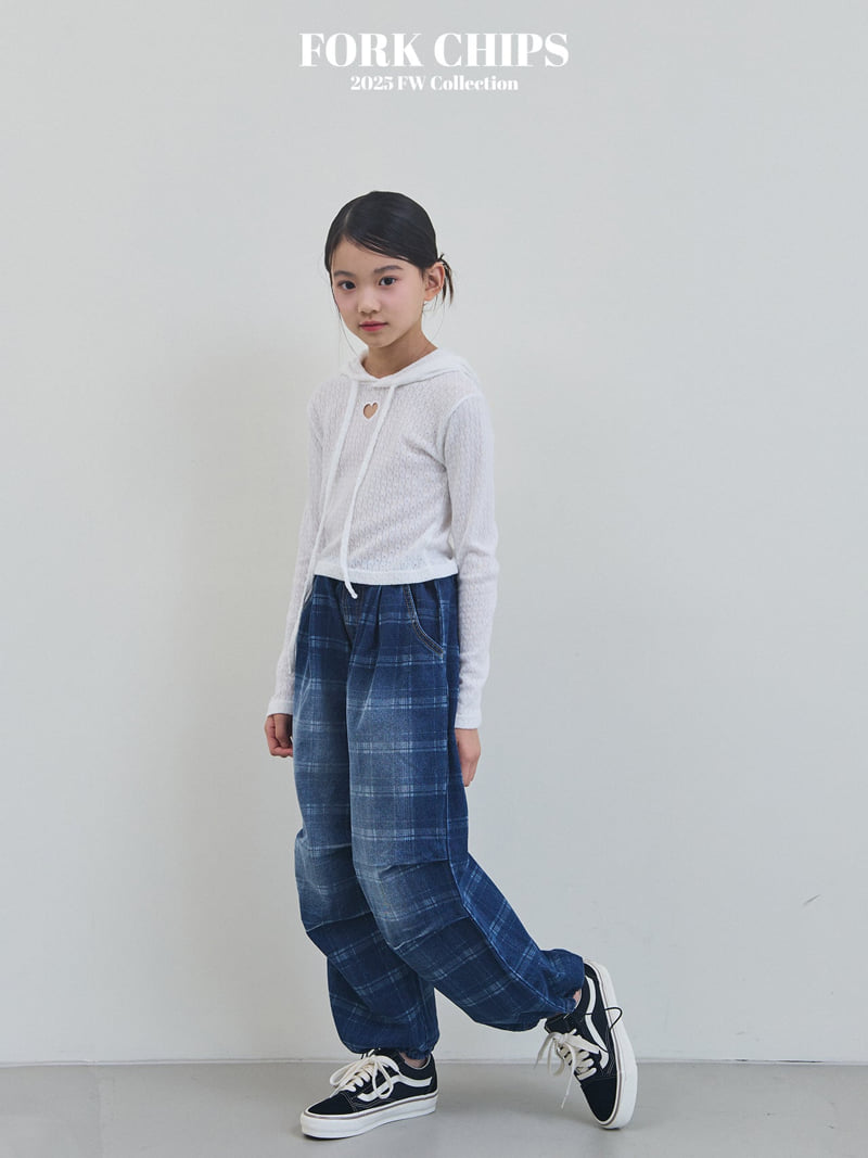 Fork Chips - Korean Children Fashion - #designkidswear - Board Balloon Jeans - 7