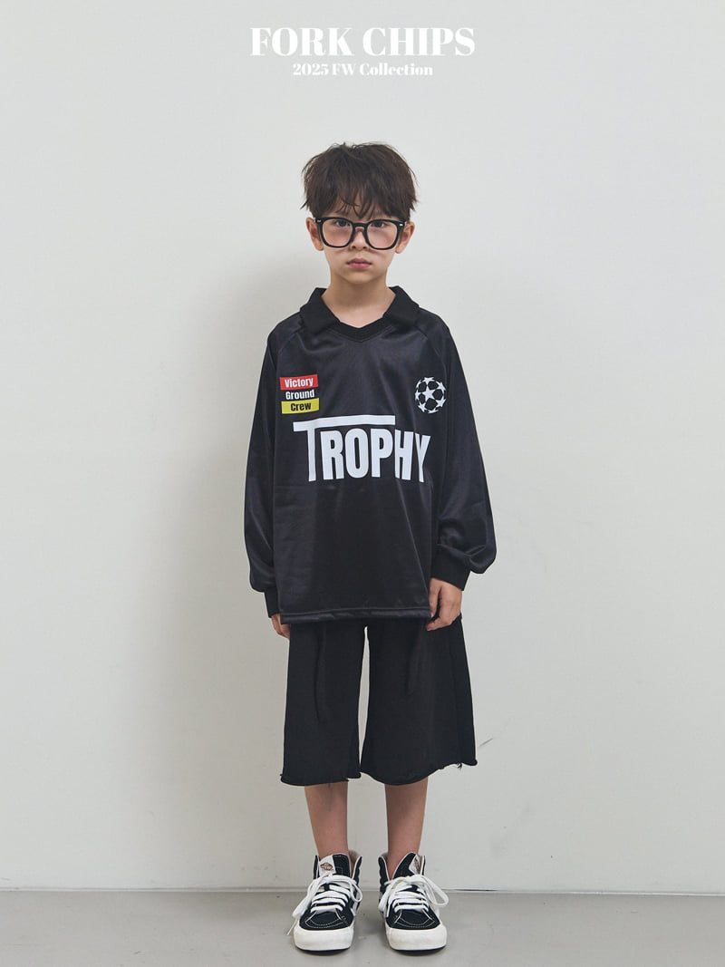 Fork Chips - Korean Children Fashion - #discoveringself - Trophy Tee - 8