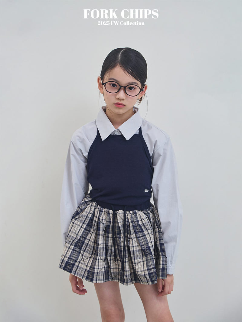 Fork Chips - Korean Children Fashion - #discoveringself - Hershey Label Shirt - 4