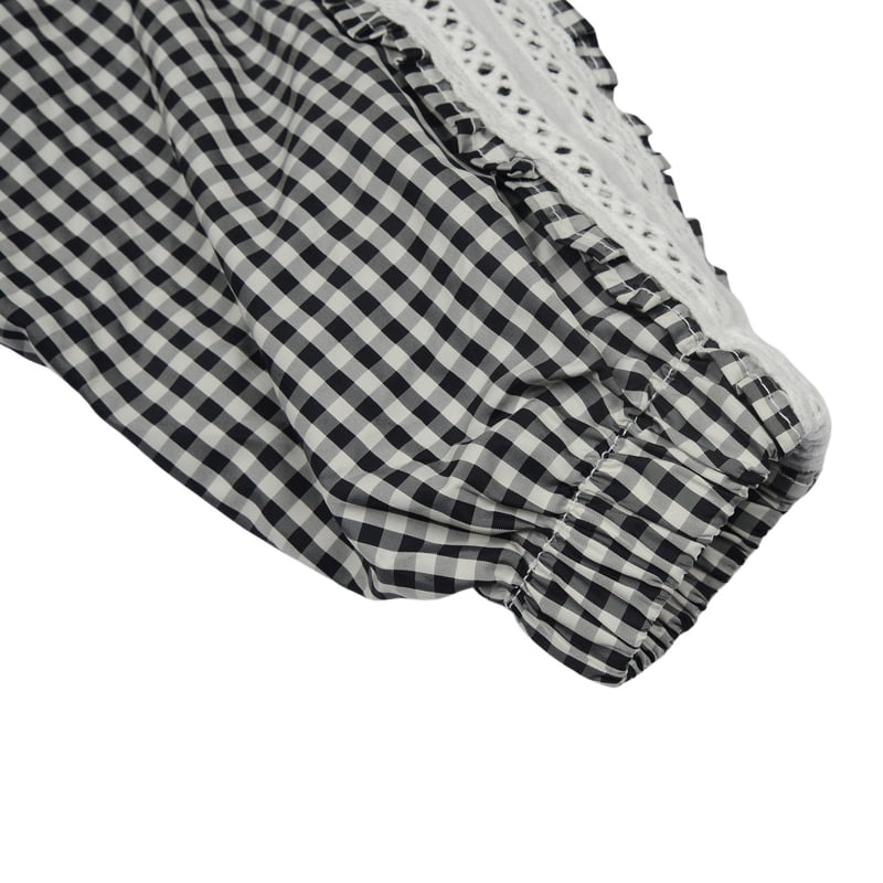 Fork Chips - Korean Children Fashion - #fashionkids - Berry Check Jacket - 12