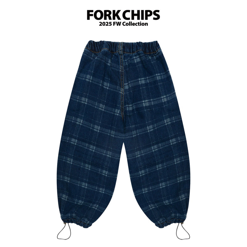 Fork Chips - Korean Children Fashion - #fashionkids - Board Balloon Jeans - 9
