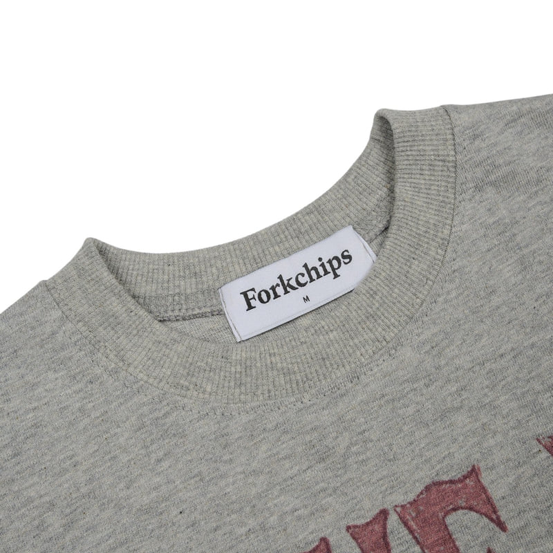 Fork Chips - Korean Children Fashion - #kidsshorts - Western Tee - 12