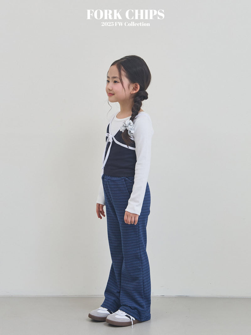 Fork Chips - Korean Children Fashion - #kidzfashiontrend - Buddy Bootcut Pants