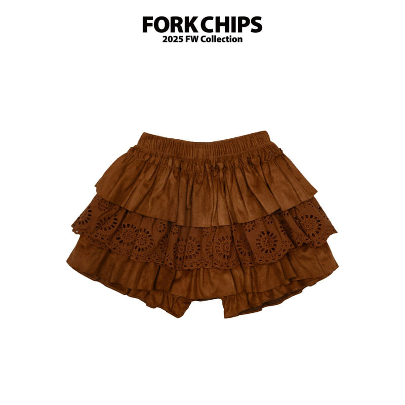 Fork Chips - Korean Children Fashion - #kidzfashiontrend - Bohemian Skirt - 8
