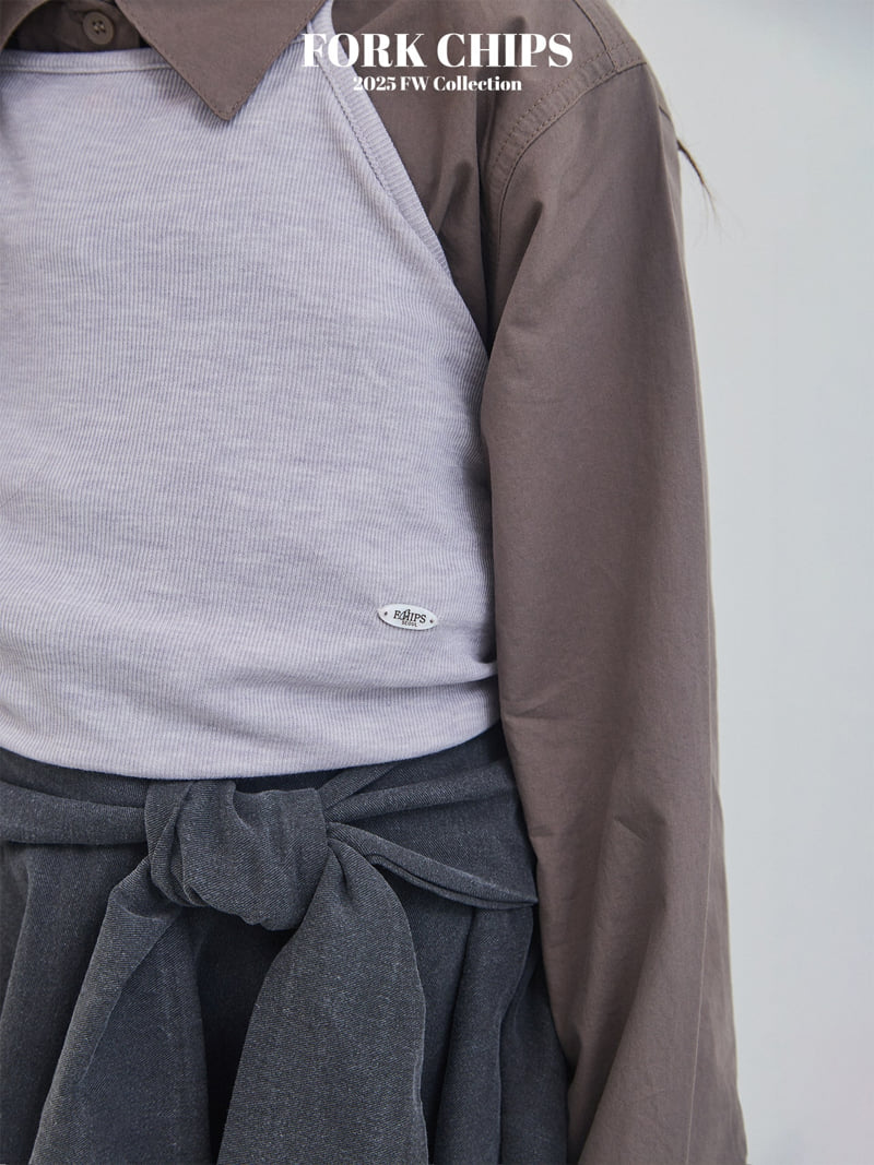 Fork Chips - Korean Children Fashion - #kidzfashiontrend - Soft Bustier - 3