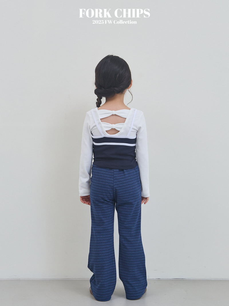 Fork Chips - Korean Children Fashion - #littlefashionista - Buddy Bootcut Pants - 3