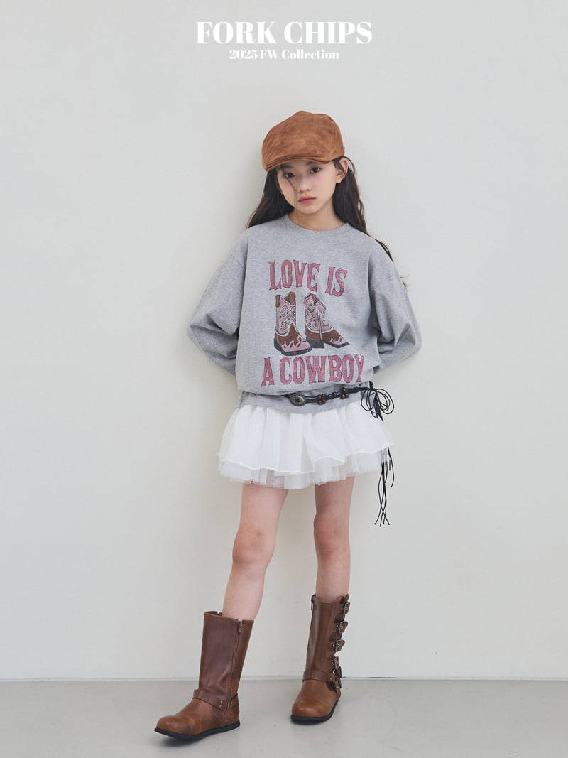 Fork Chips - Korean Children Fashion - #littlefashionista - Jenny Tutu Skirt - 7