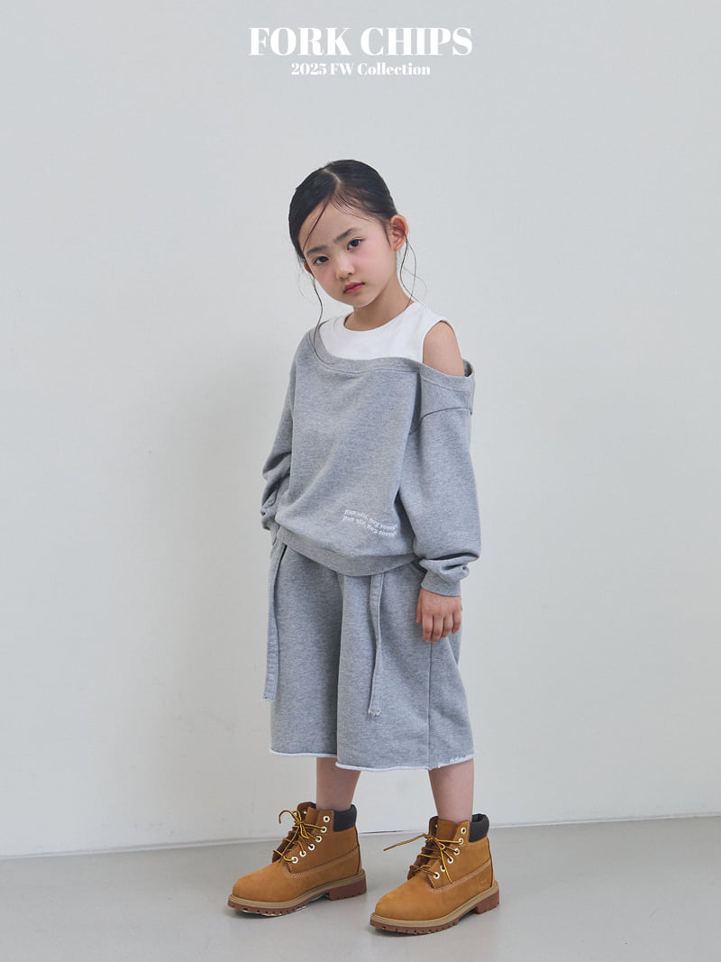 Fork Chips - Korean Children Fashion - #magicofchildhood - Savage Half Pants - 5