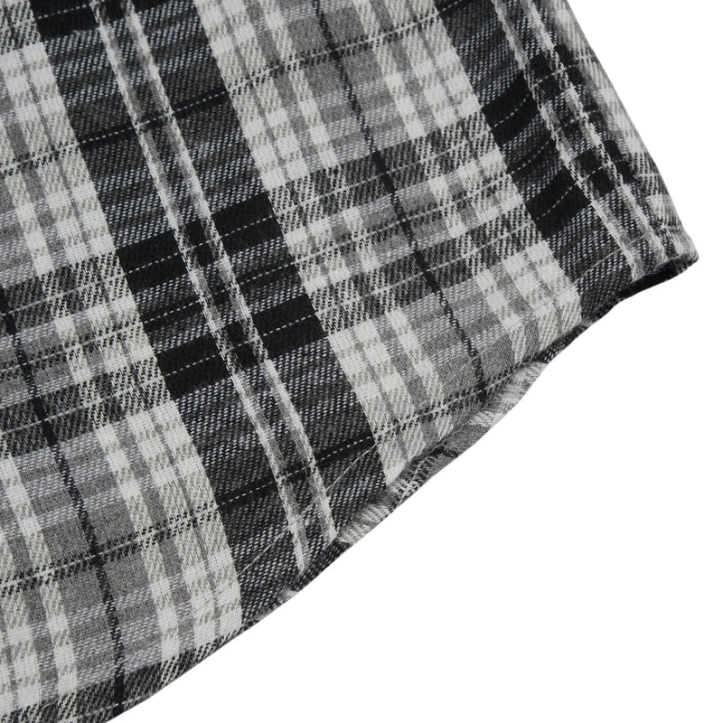 Fork Chips - Korean Children Fashion - #minifashionista - Washed Check Shirt - 12