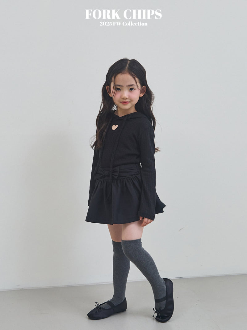Fork Chips - Korean Children Fashion - #minifashionista - Blerry Ribbon Skirt - 8