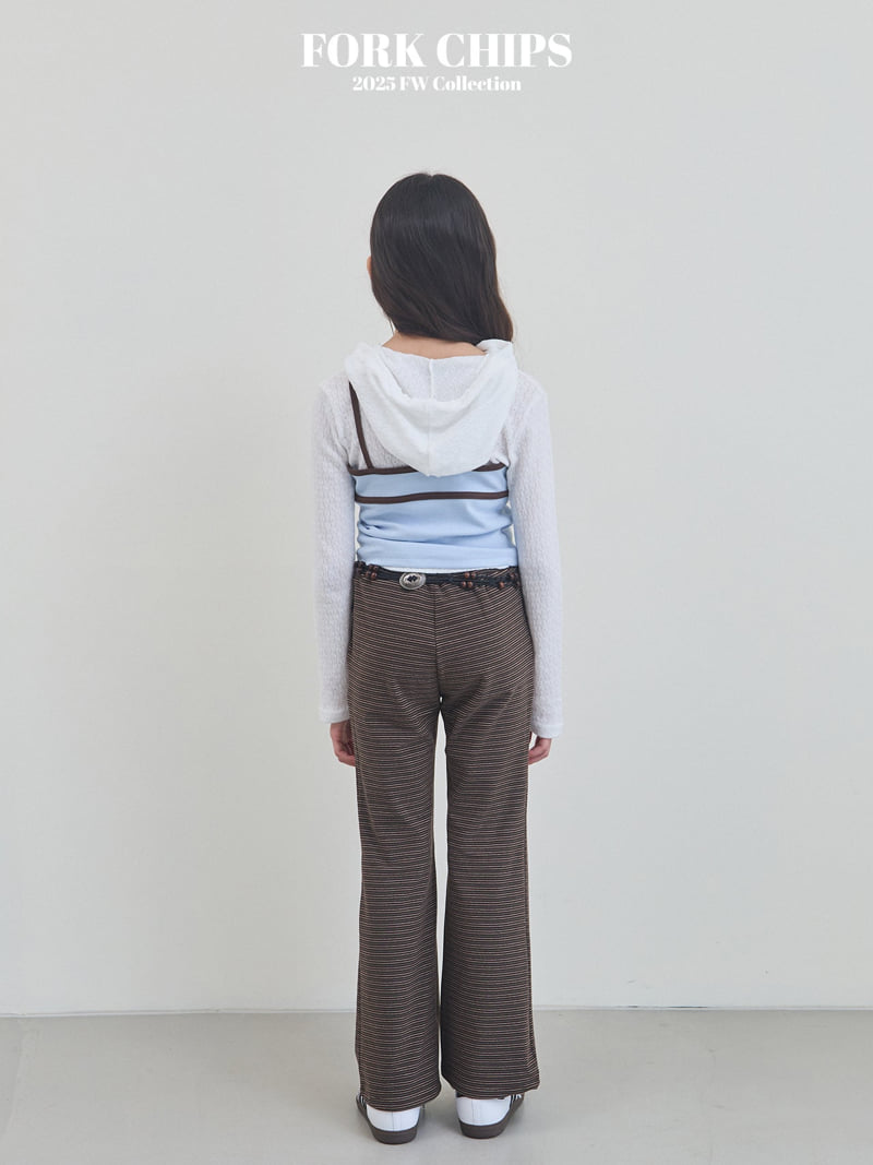Fork Chips - Korean Children Fashion - #prettylittlegirls - Buddy Bootcut Pants - 6