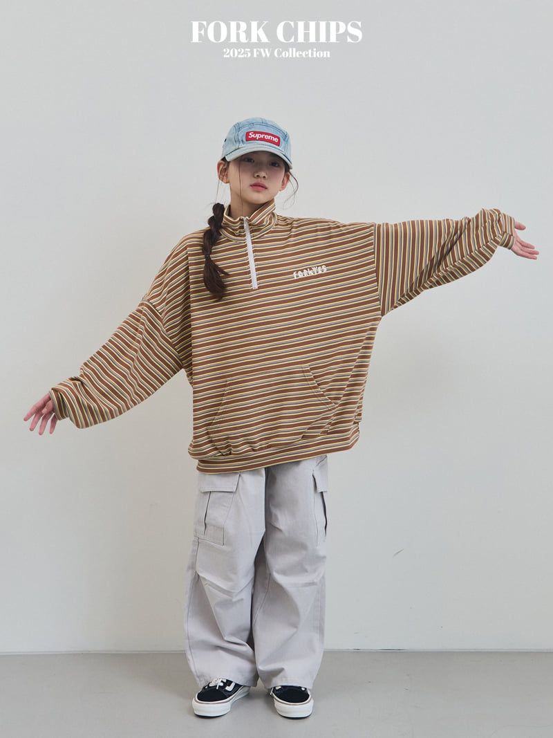 Fork Chips - Korean Children Fashion - #prettylittlegirls - Sander Cargo Pants - 5