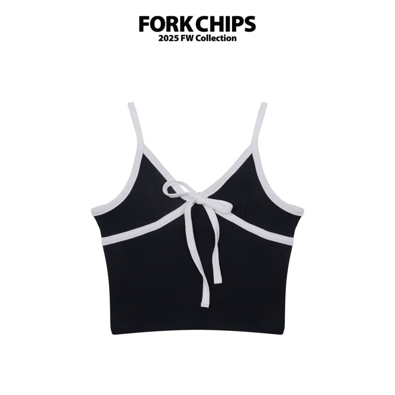 Fork Chips - Korean Children Fashion - #stylishchildhood - Butter Ribbed Sleeveless - 10
