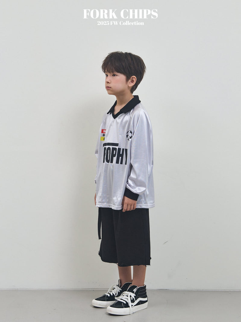 Fork Chips - Korean Children Fashion - #toddlerclothing - Trophy Tee - 3