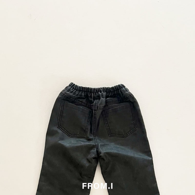 From I - Korean Children Fashion - #Kfashion4kids - Nubuck Flare Pants - 5