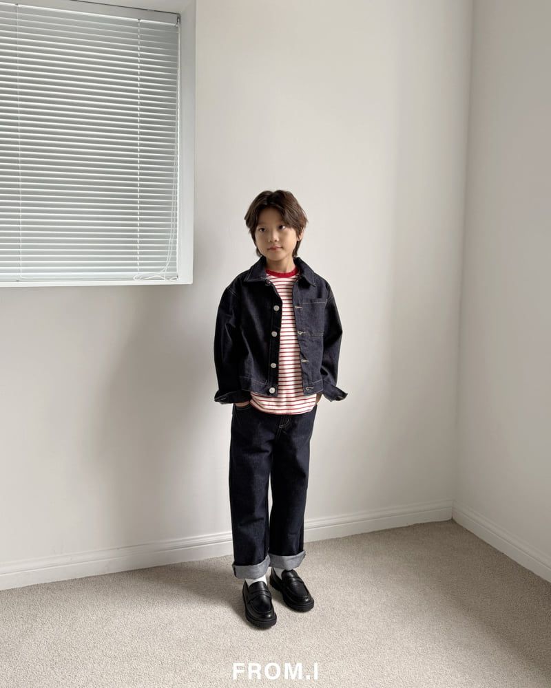 From I - Korean Children Fashion - #childofig - Tapered Denim Pants - 9