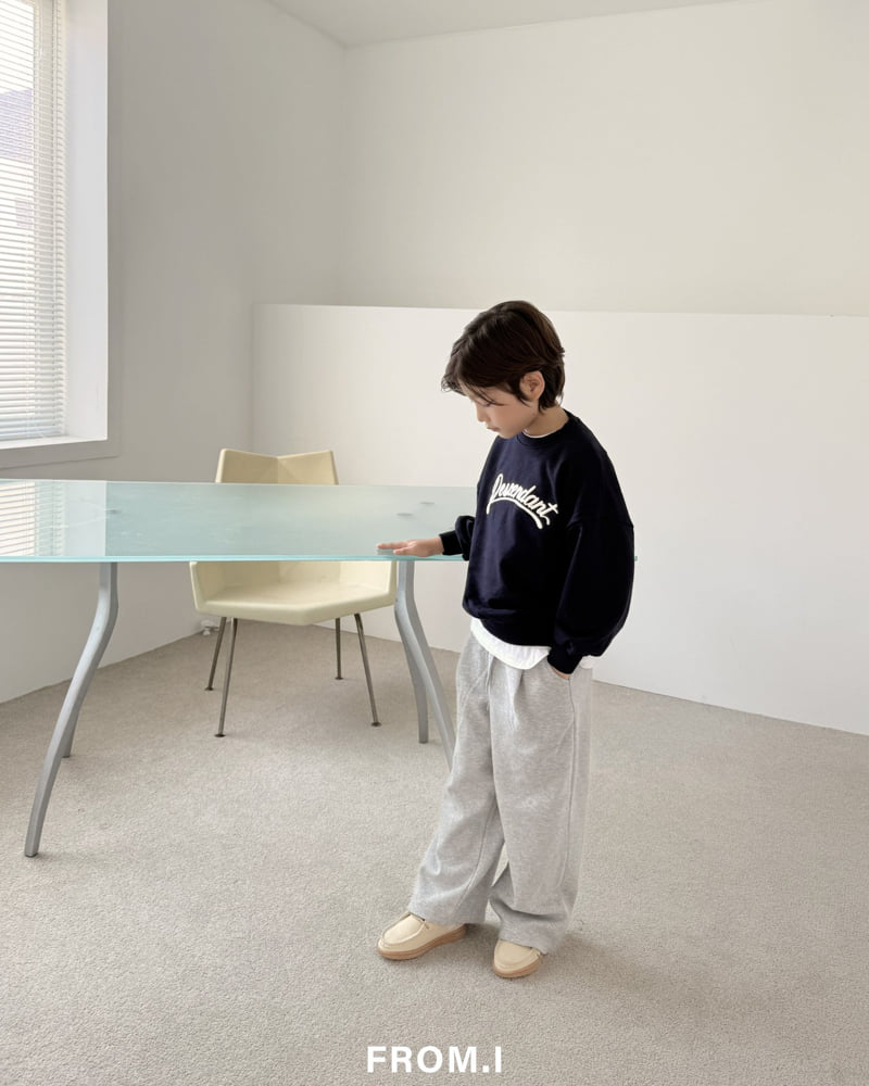 From I - Korean Children Fashion - #childofig - Wide Sweatpants - 10