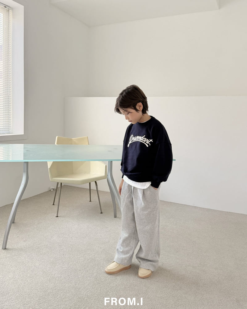 From I - Korean Children Fashion - #childofig - Wide Sweatpants - 9