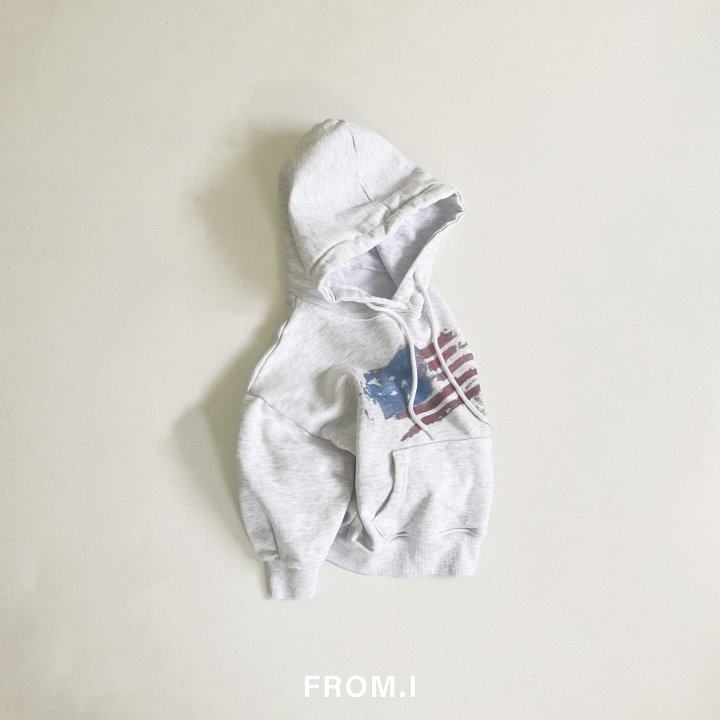 From I - Korean Children Fashion - #childofig - Star-Spangled Hoodie - 3