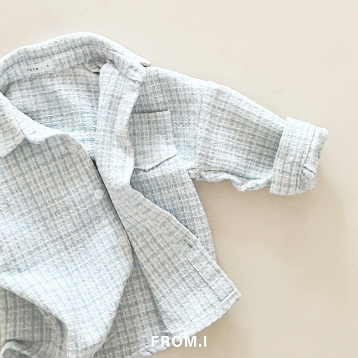 From I - Korean Children Fashion - #childrensboutique - Tweed Shirt - 5