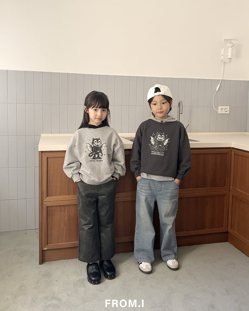 From I - Korean Children Fashion - #childrensboutique - Devil Sweatshirt - 10