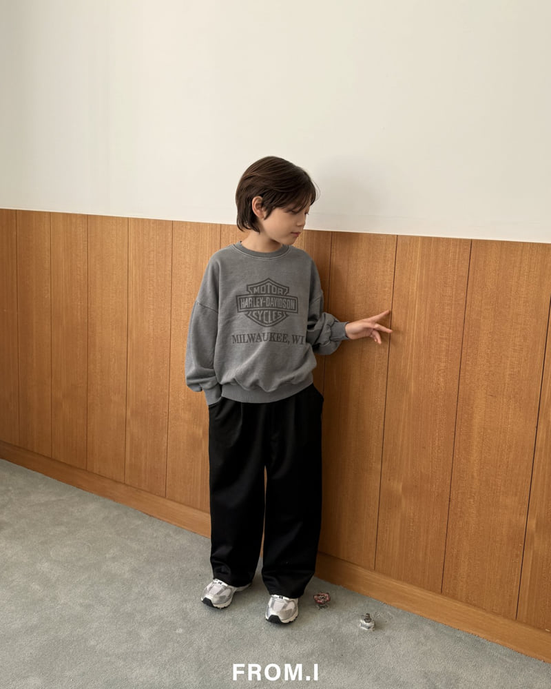 From I - Korean Children Fashion - #childrensboutique - Harley Pigment Sweatshirt - 12